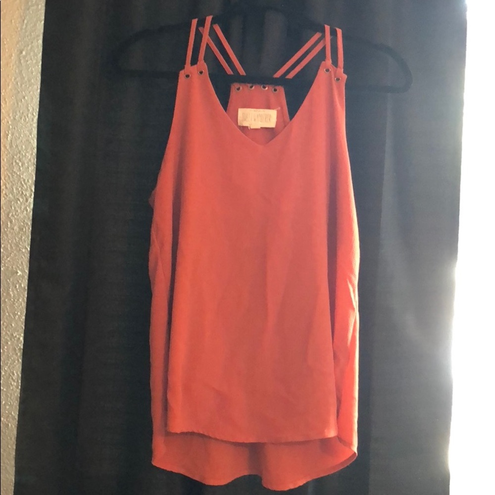 Burnt orange tank top